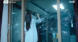 Byul draws star charts from memory in Circle