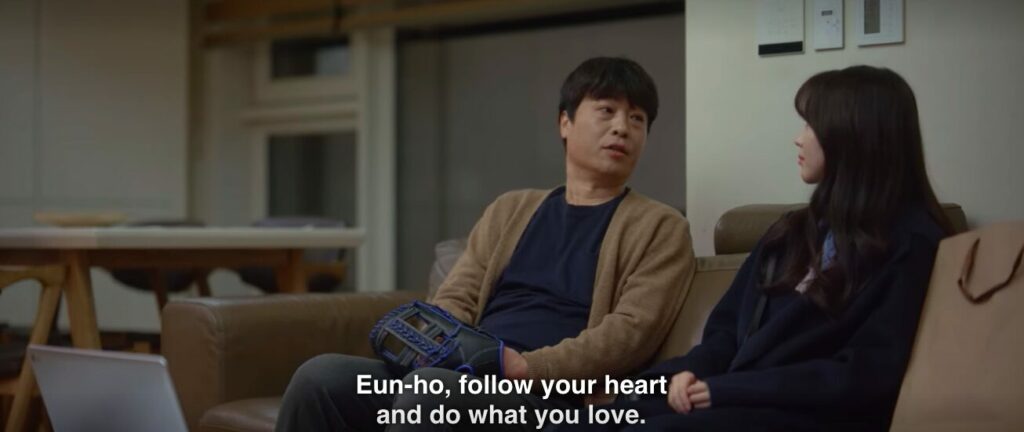 "Eun-ho follow your heart and do what you love"